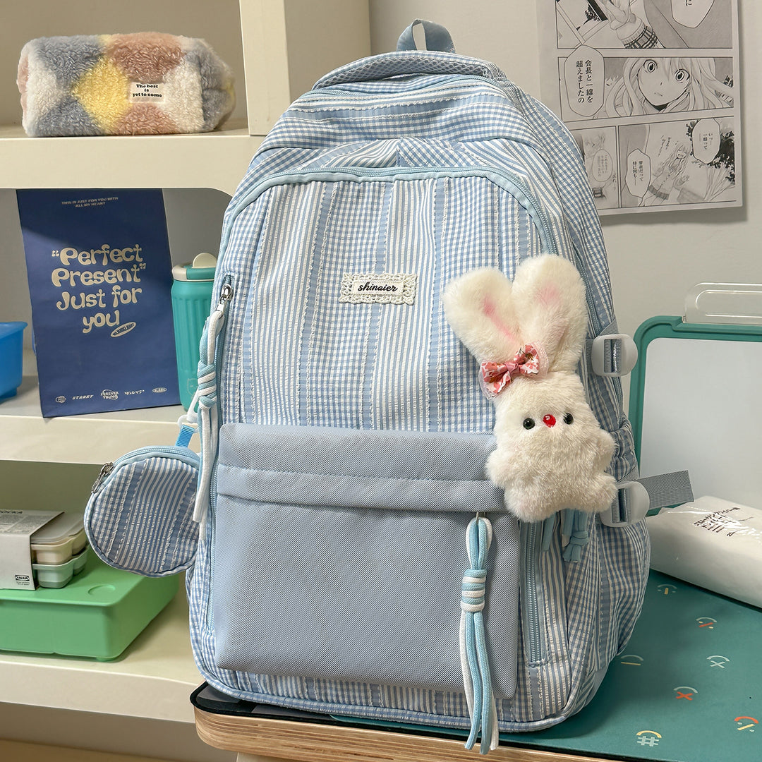 Multi-Functional Striped Backpack Stornfield
