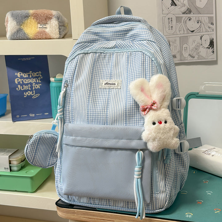 Multi-Functional Striped Backpack Stornfield