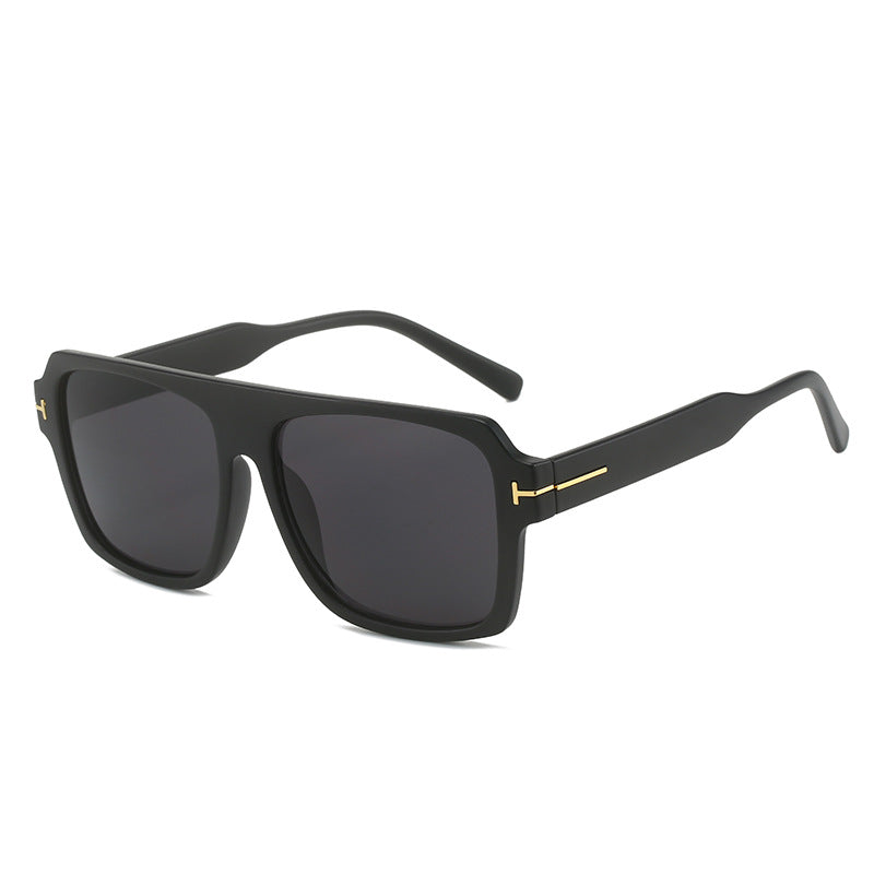 Women's square sunglasses with stylish, transparent frame Stornfield