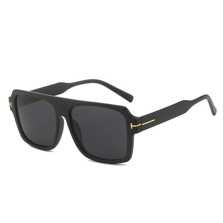Women's square sunglasses with stylish, transparent frame Stornfield