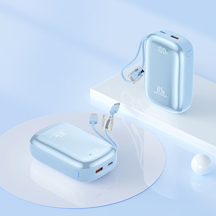 Portable power bank with fast ultra-charging function and intelligent charging technology Stornfield