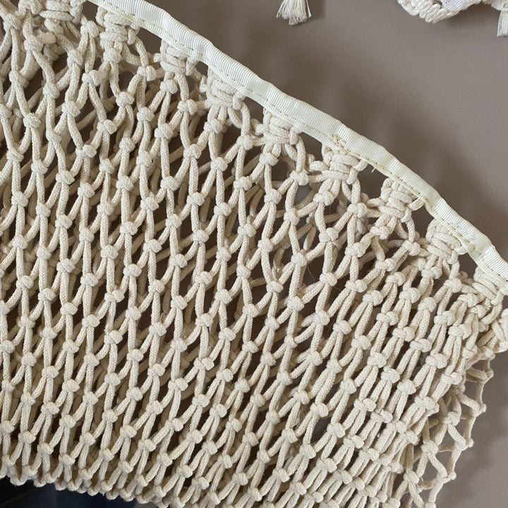 Net tote bag in boho style Stornfield