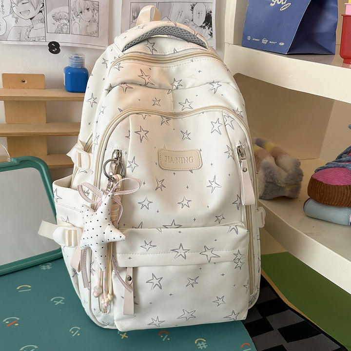 Multi-Functional Star-Embellished Backpack Stornfield 1791205930
