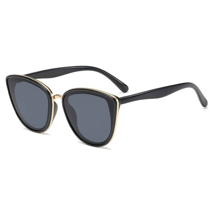 Women Cat-Eye Sunglasses with Transparent Frame and UV Protection Stornfield
