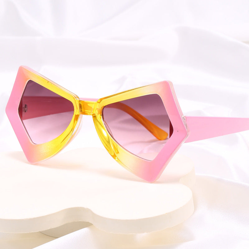 Women's polygonal sunglasses in extravagant design Stornfield