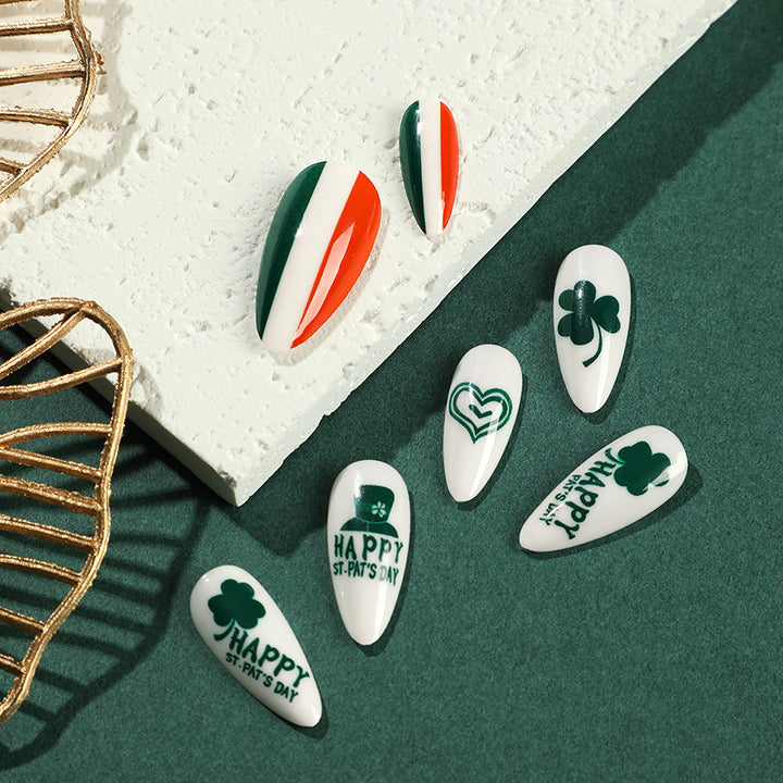 Trendy Nail Art in Irish Style Stornfield