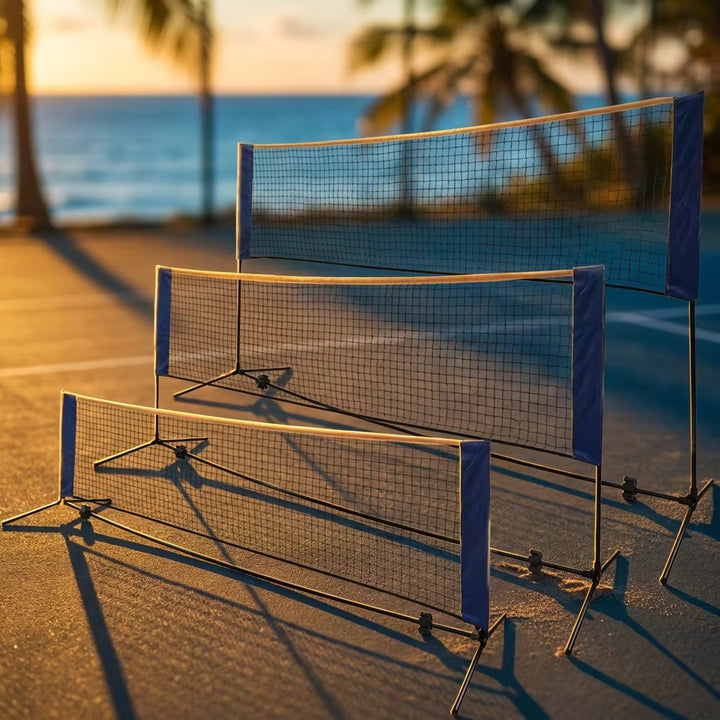 Adjustable Height Volleyball Net System Stornfield