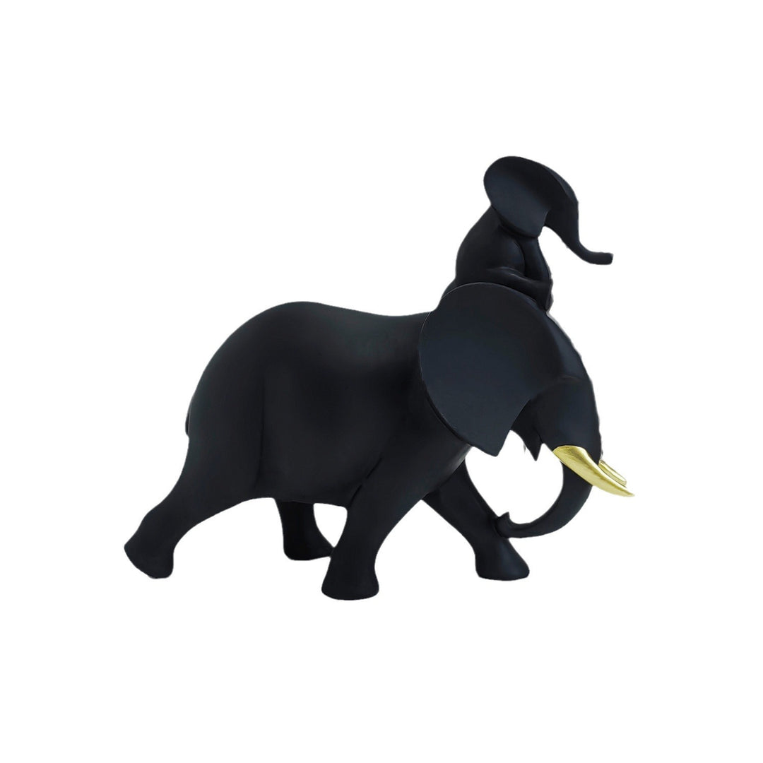 Decorative Elephant Family Sculpture Stornfield