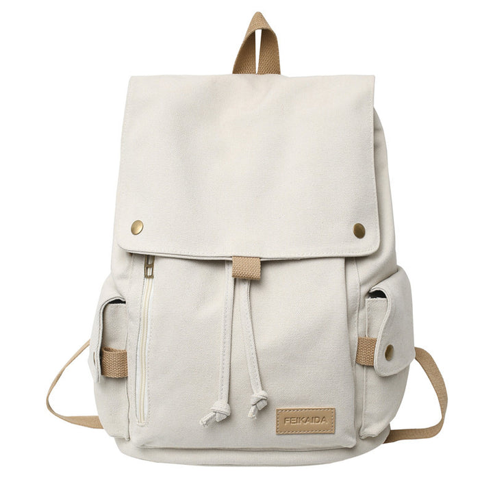 Rugged Canvas Hiking School Backpack Stornfield
