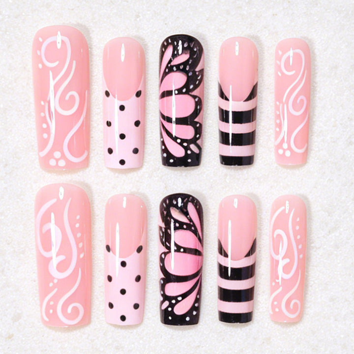 Artistic Butterfly Nail Design Stornfield