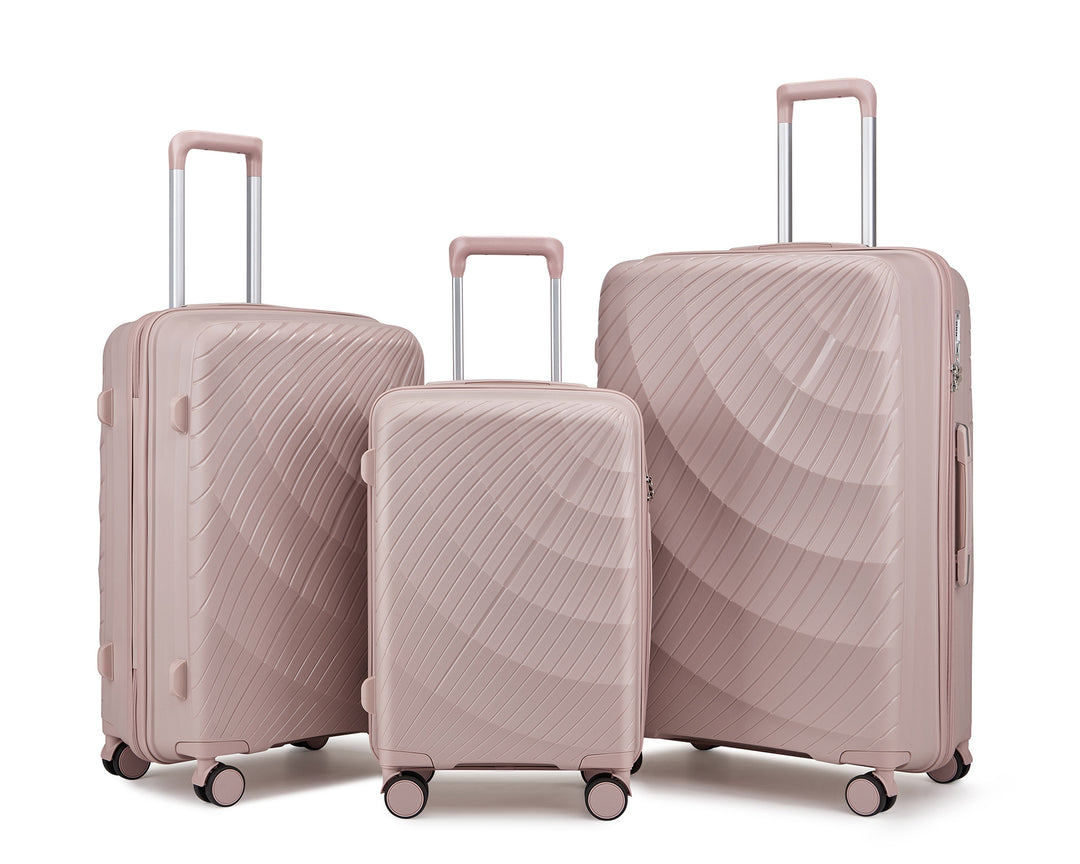 Unisex Premium Textured Hard Shell Luggage Set Stornfield