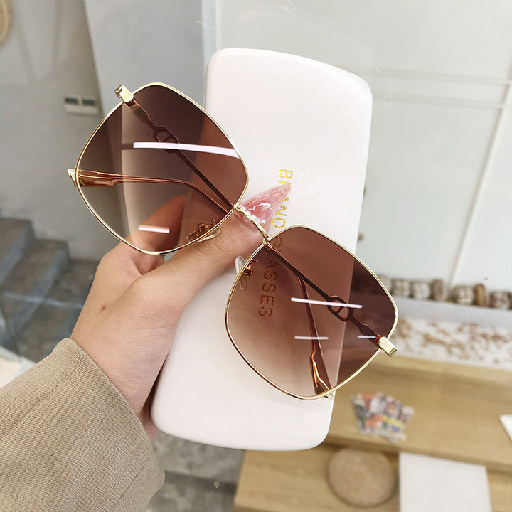 Oversized Square Frame Sunglasses Stornfield