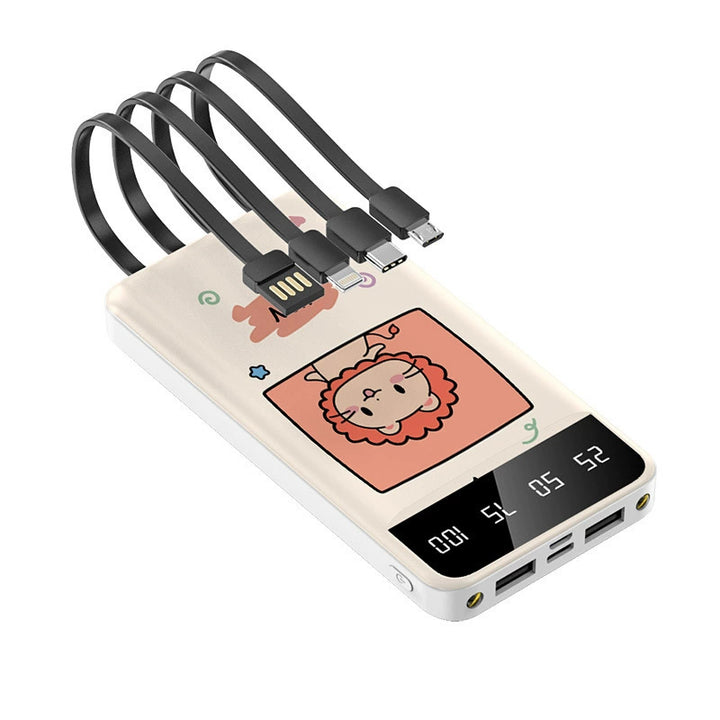 Multifunctional Powerbank with Integrated Cable Management Stornfield