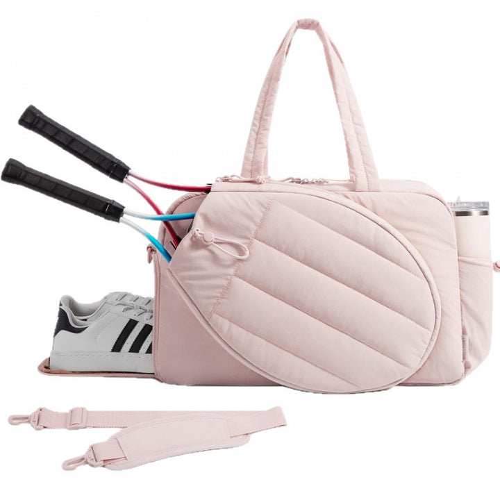Multifunctional sports bag with integrated compartments for tennis accessories Stornfield