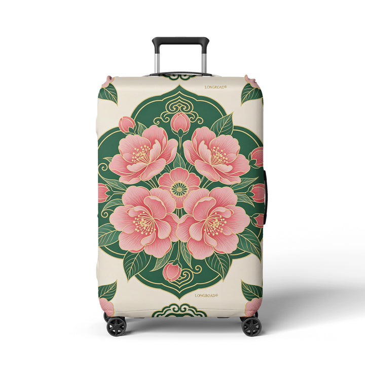 Women Hard Shell Suitcase in Elegant Bamboo Design Stornfield