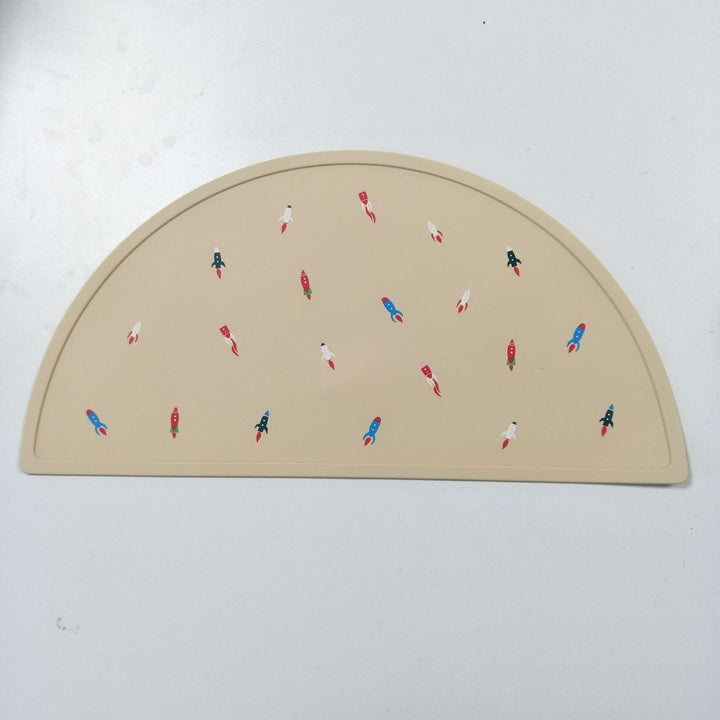 Children's Silicone NonSlip Half-Round Placemat