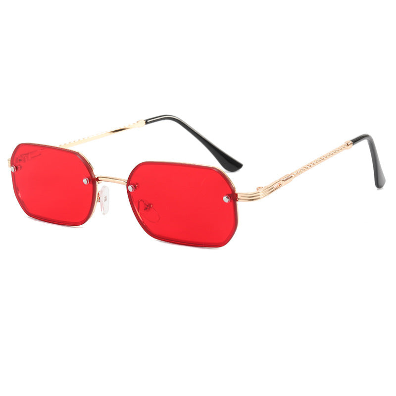 Women's stylish octagonal sunglasses with luxurious metal frame Stornfield