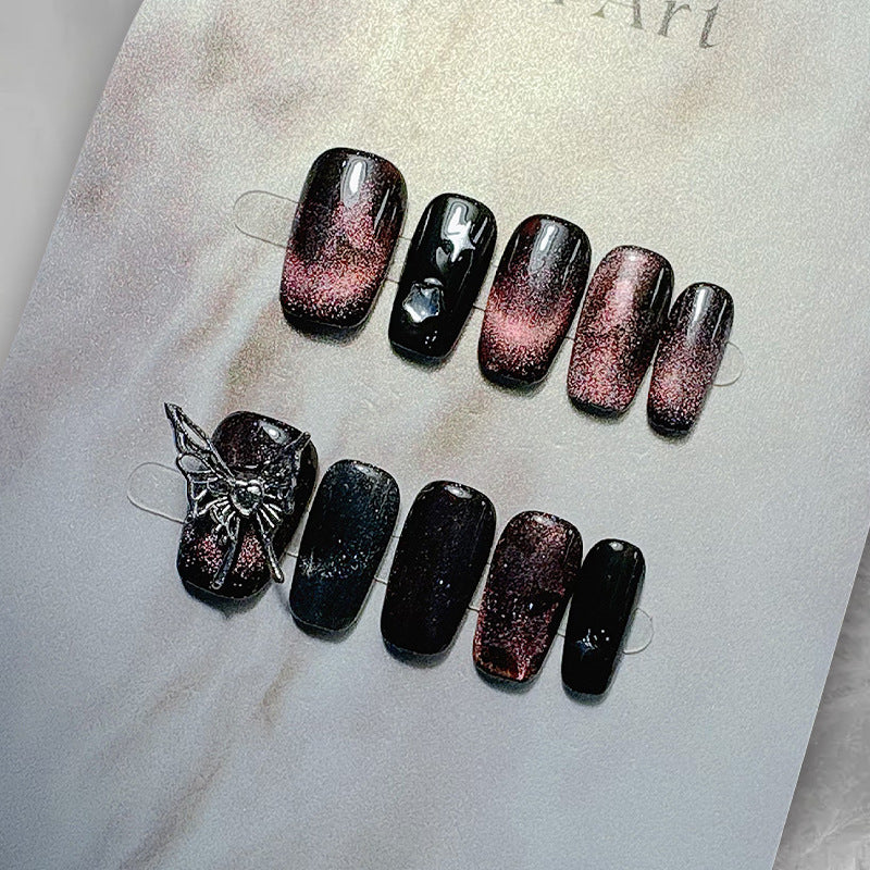 Decorative Press-On Nail Set Stornfield