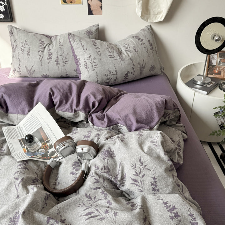 Floral Patterned Duvet Cover Set