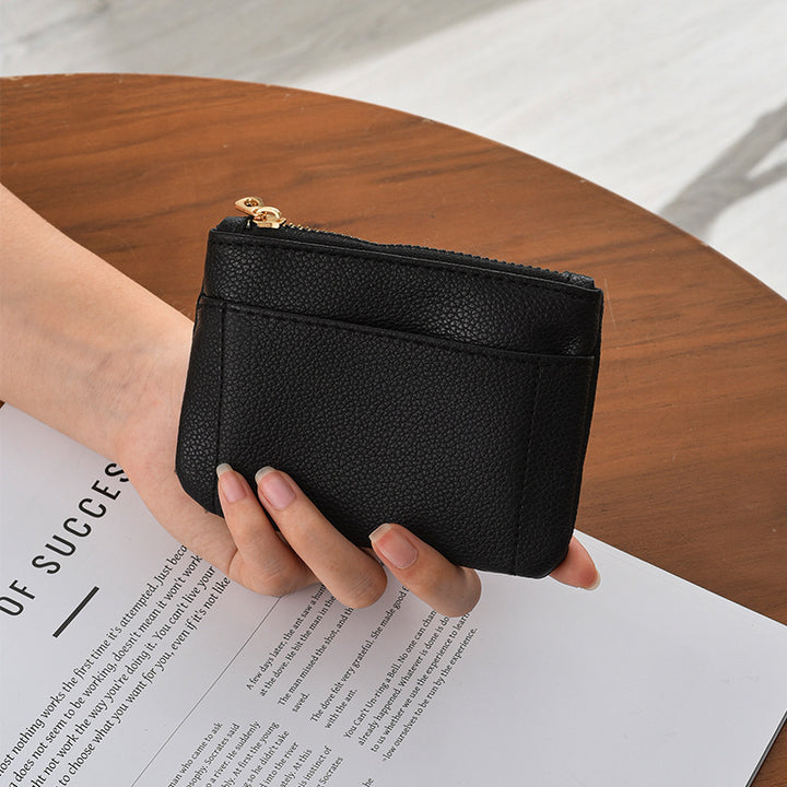 Premium Textured Leather Card Holder Stornfield