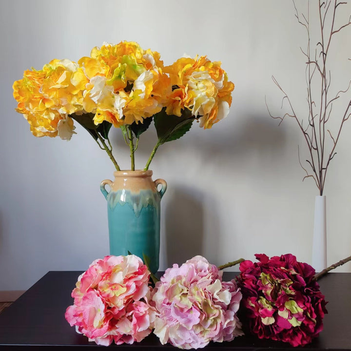 Lifelike Hydrangea Bouquet