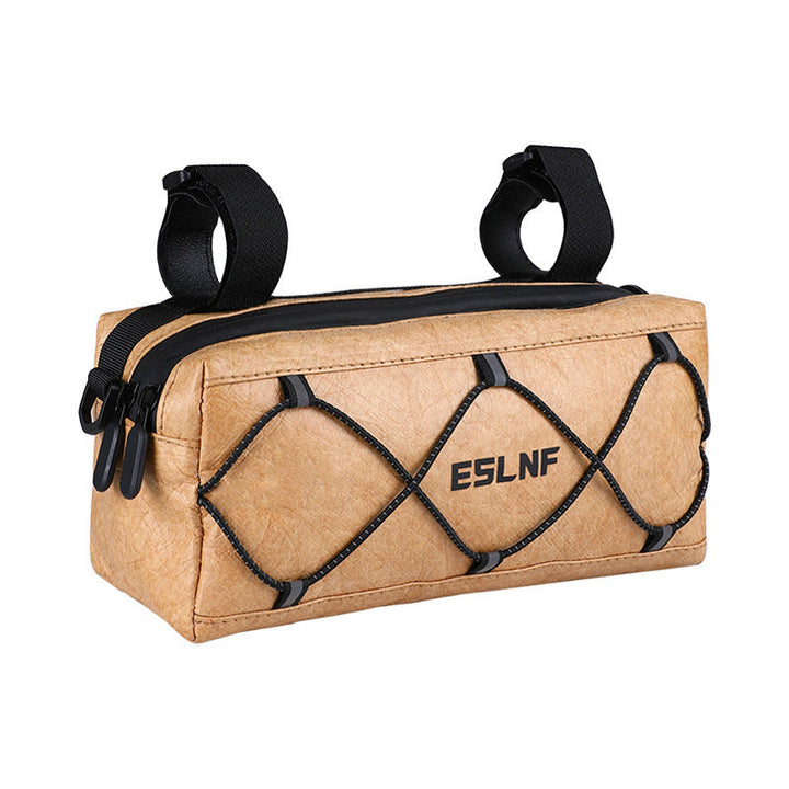 waterproof handlebar organizer bag with quick-release strap system Stornfield
