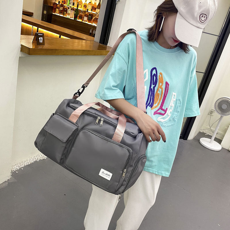 Spacious Multi-Pocket Sports Duffel Bag Stornfield