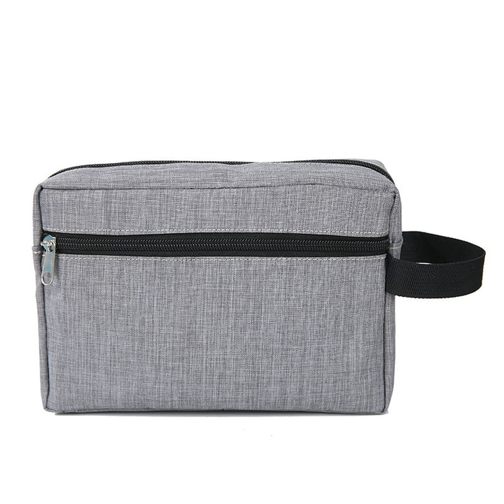 Cosmetic bag with multiple compartments and secure zipper Stornfield
