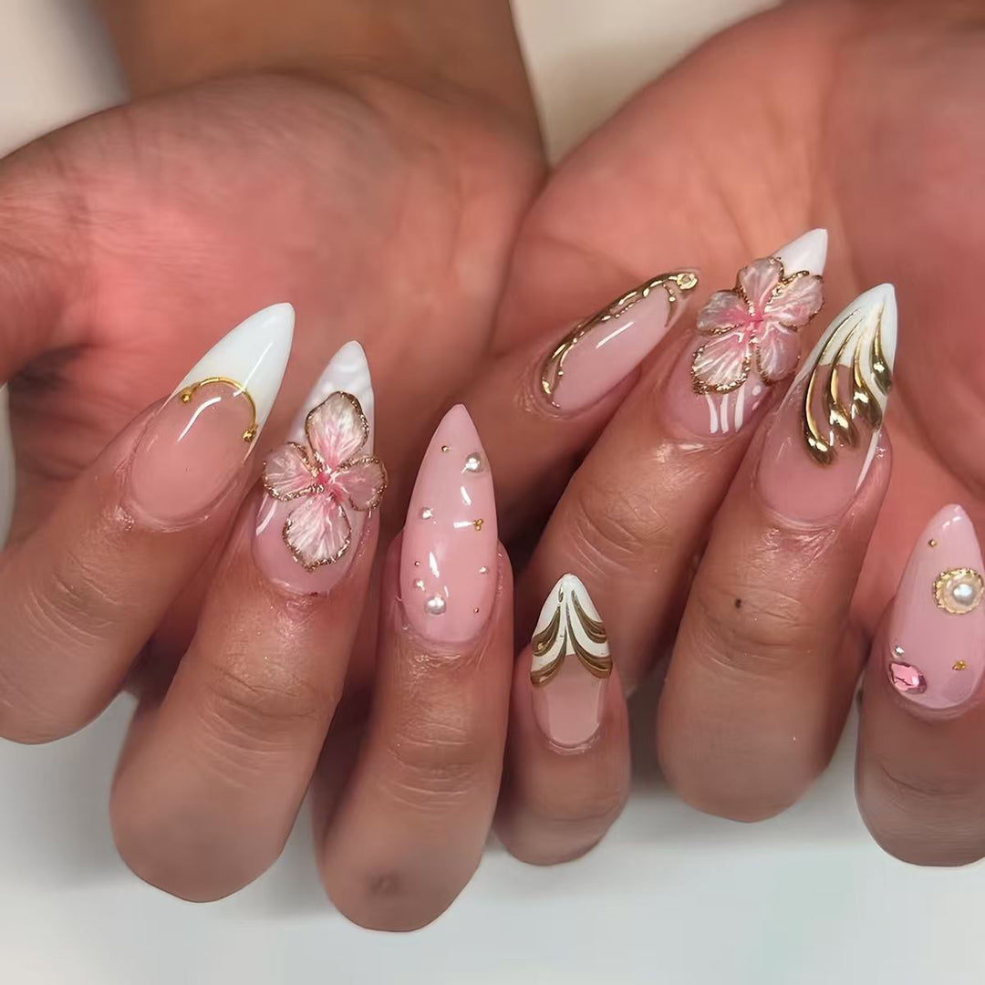 Elegant Gel Nail Art Extensions Stornfield