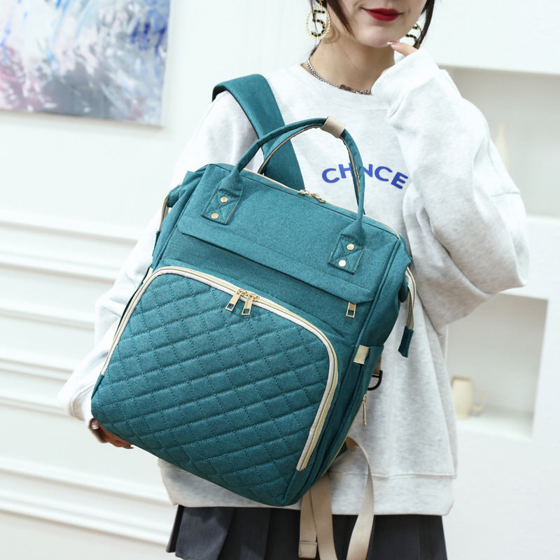 Multi-Purpose Quilted Baby Care Backpack Stornfield