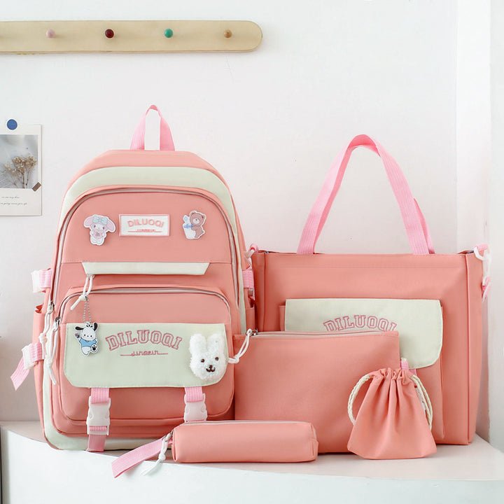 Multi-Purpose School Backpack and Tote Bag Set Stornfield