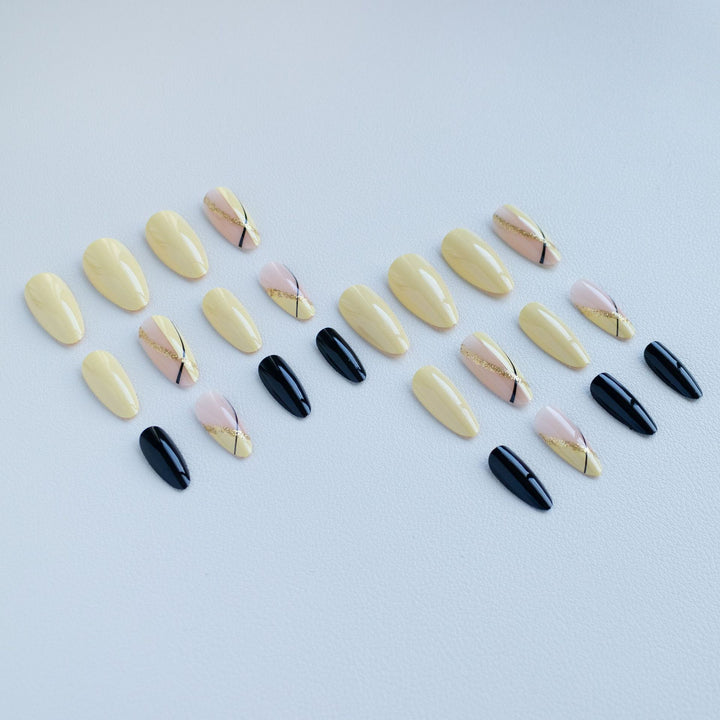 Elegant Geometric Nail Art