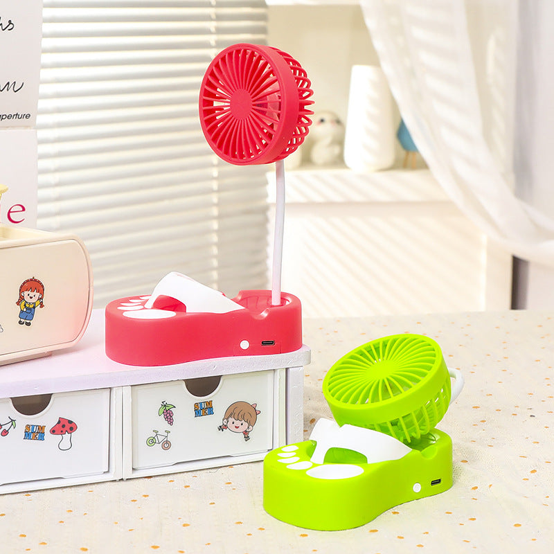 Women's portable battery fan with flexible holder Stornfield