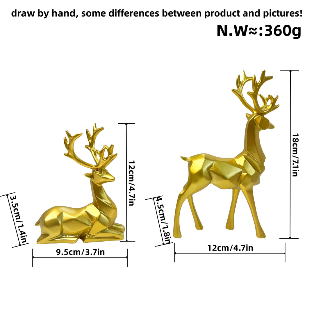 Elegant stag sculpture Stornfield