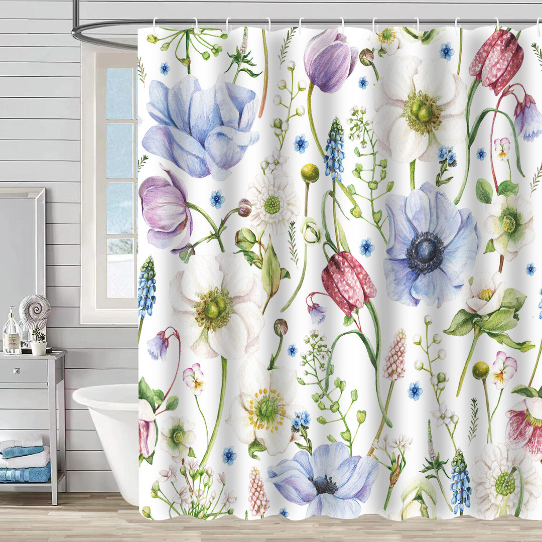 Botanical Garden Shower Curtain Stornfield