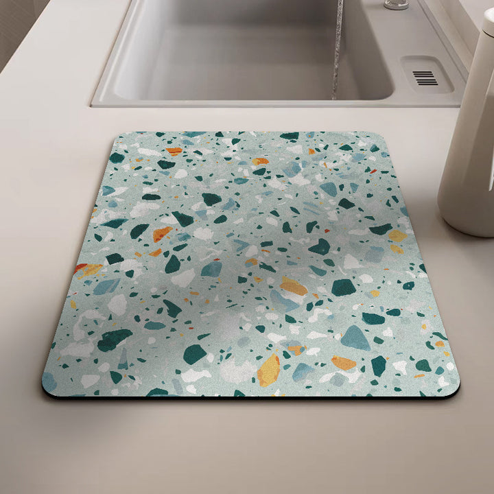 Terrazzo Design Kitchen Mat
