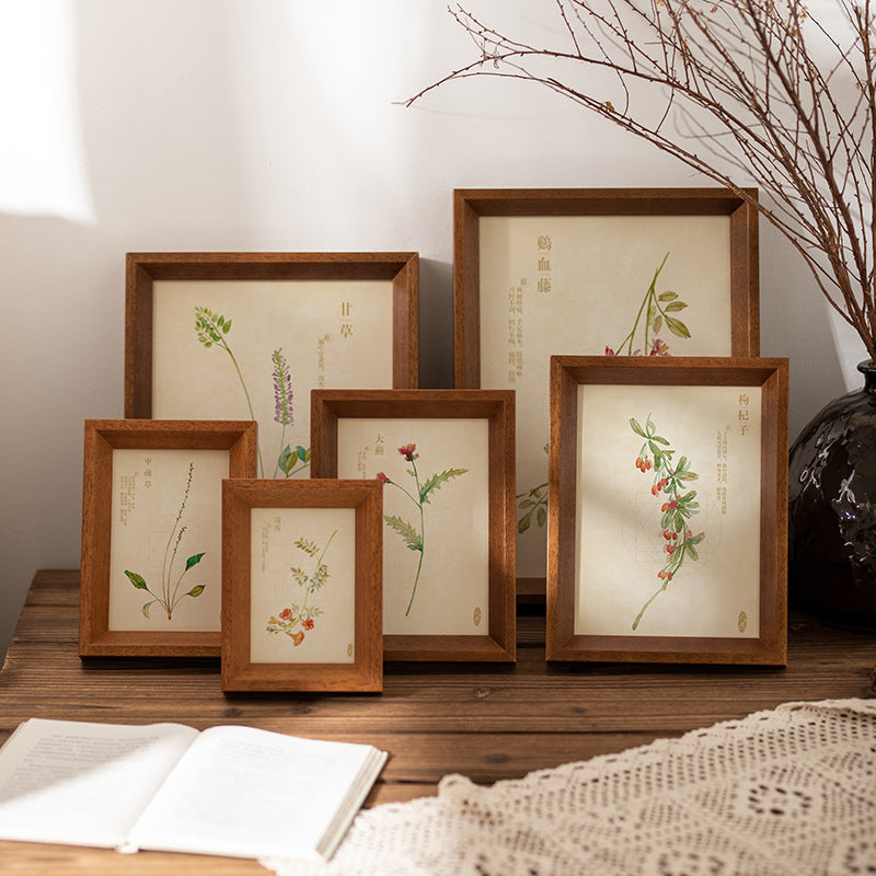 Floral Watercolor Art Frame