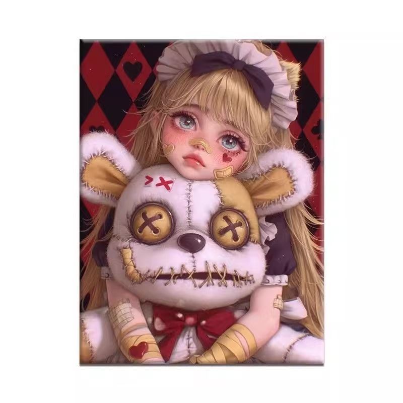 Whimsical Illustrated Fantasy Canvas Art Stornfield