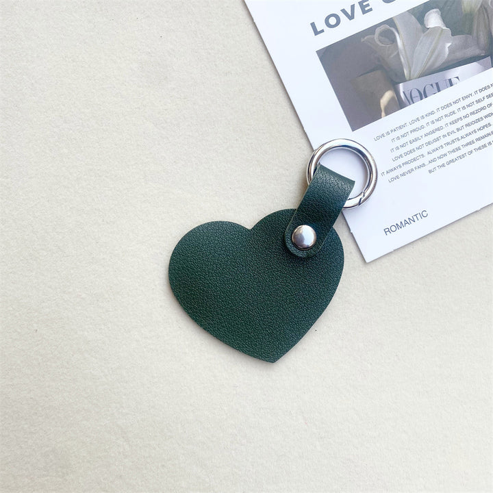 Leather Heart-Shaped Keychain Stornfield