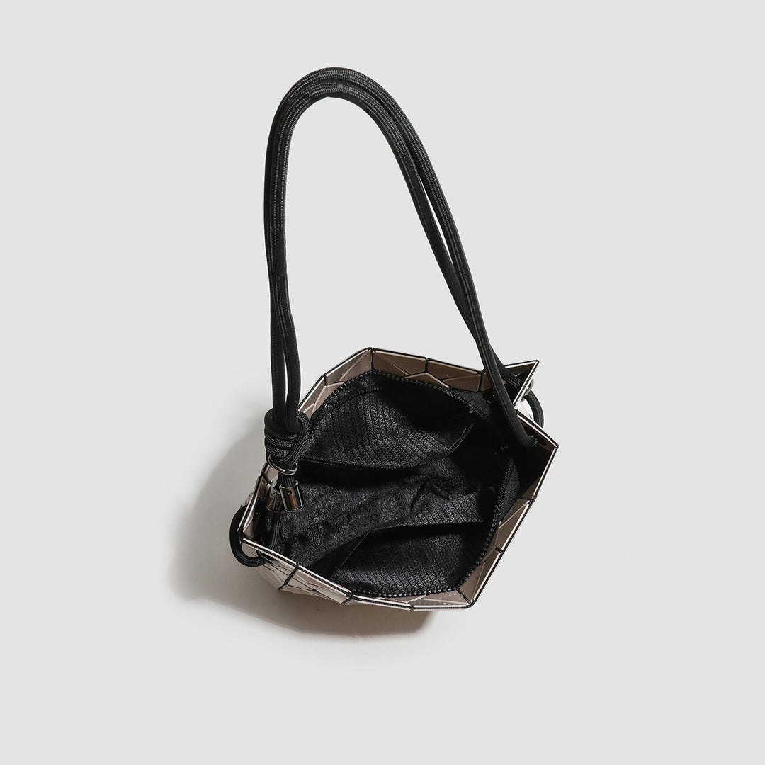 Stylish Geometric Design Handbag