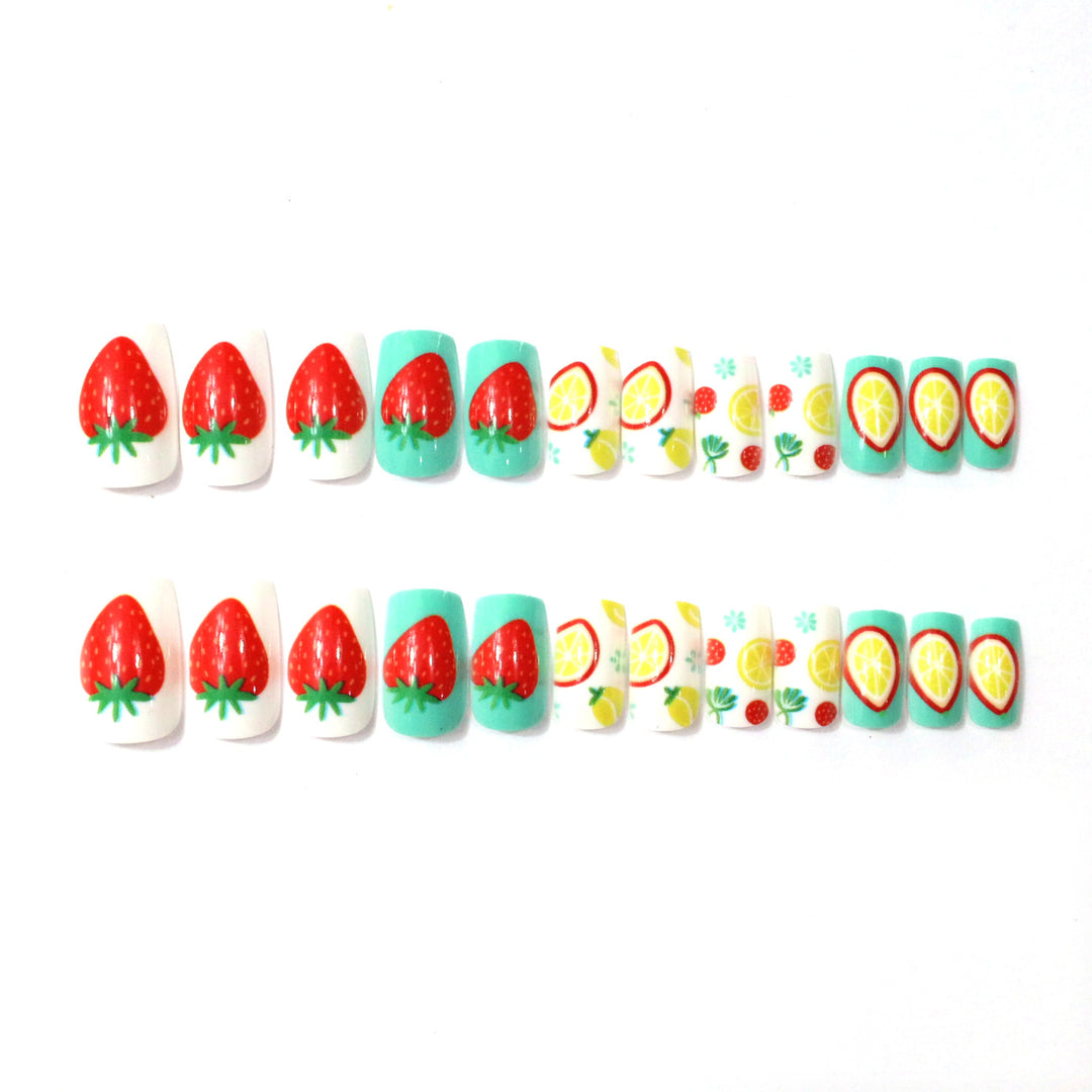 Creative Strawberry Nail Art Stornfield