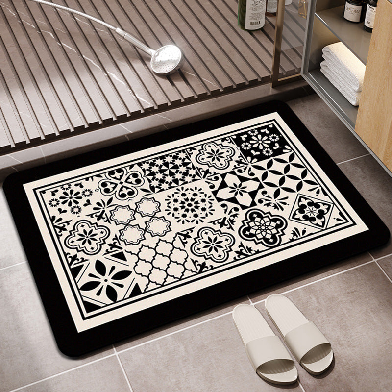 Floral Print Comfort Mat
