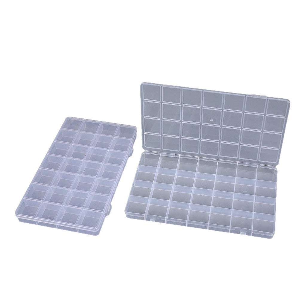 Transparent Multi-Compartment Storage Organizer Box Stornfield