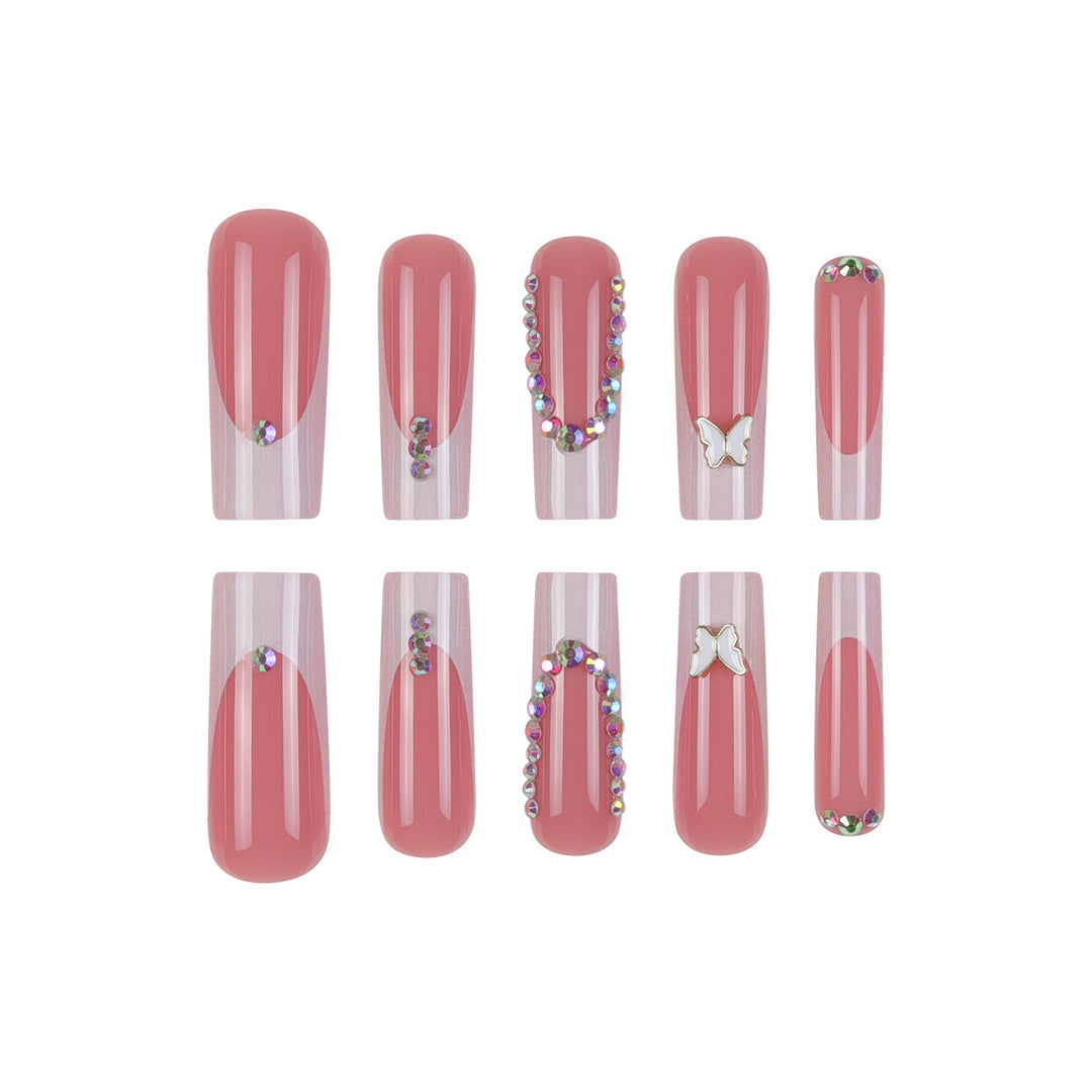Decorative Press-On Nail Extensions Stornfield
