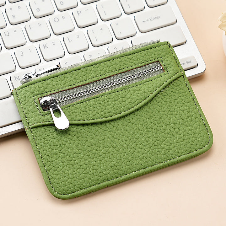 Textured Leather Cardholder