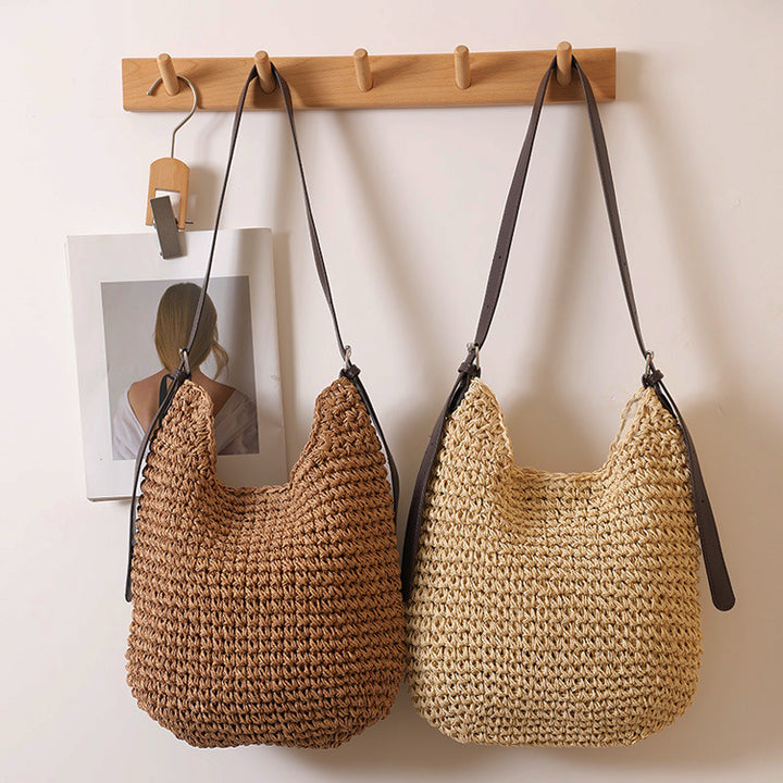 Casual handbag with wide shoulder strap Stornfield