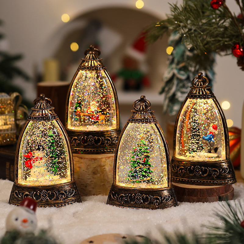 Nostalgic Snow Globe Lantern Stornfield