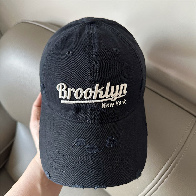 Men's Distressed Brooklyn Baseball Cap Stornfield