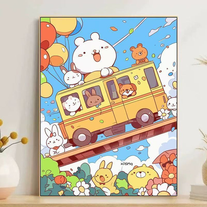 Cute Cartoon Dessert-Themed Wall Art Stornfield