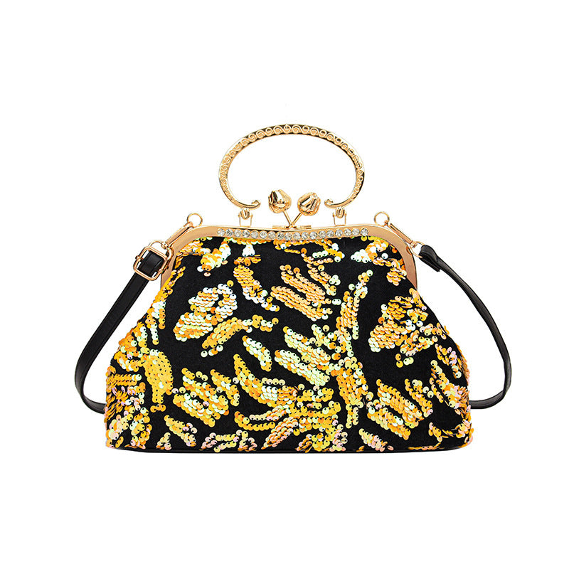 Elegant Sequined Evening Handbag